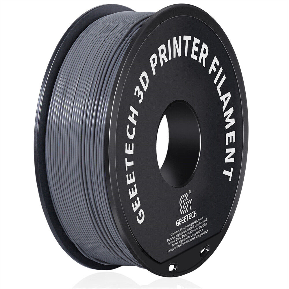 ABS Gray GEEETECH 3D Printer Filament 1.75mm 1kg/roll High Quality Consumables