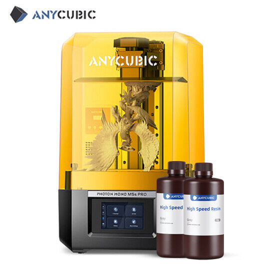 ANYCUBIC Photon Mono M5s Pro 14K 3D Printer Air Heater Free 2KG High Speed Resin