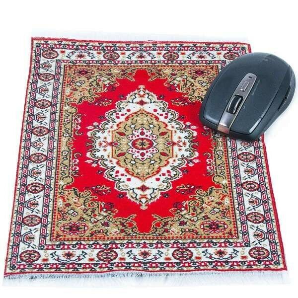 11\'\'x 8\'\' Woven Big Mouse Pad - Turkish Carpet Design