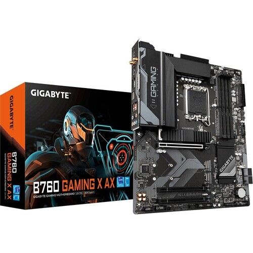 Gigabyte Ultra Durable B760 GAMING X AX Gaming Desktop Motherboard - Intel B760