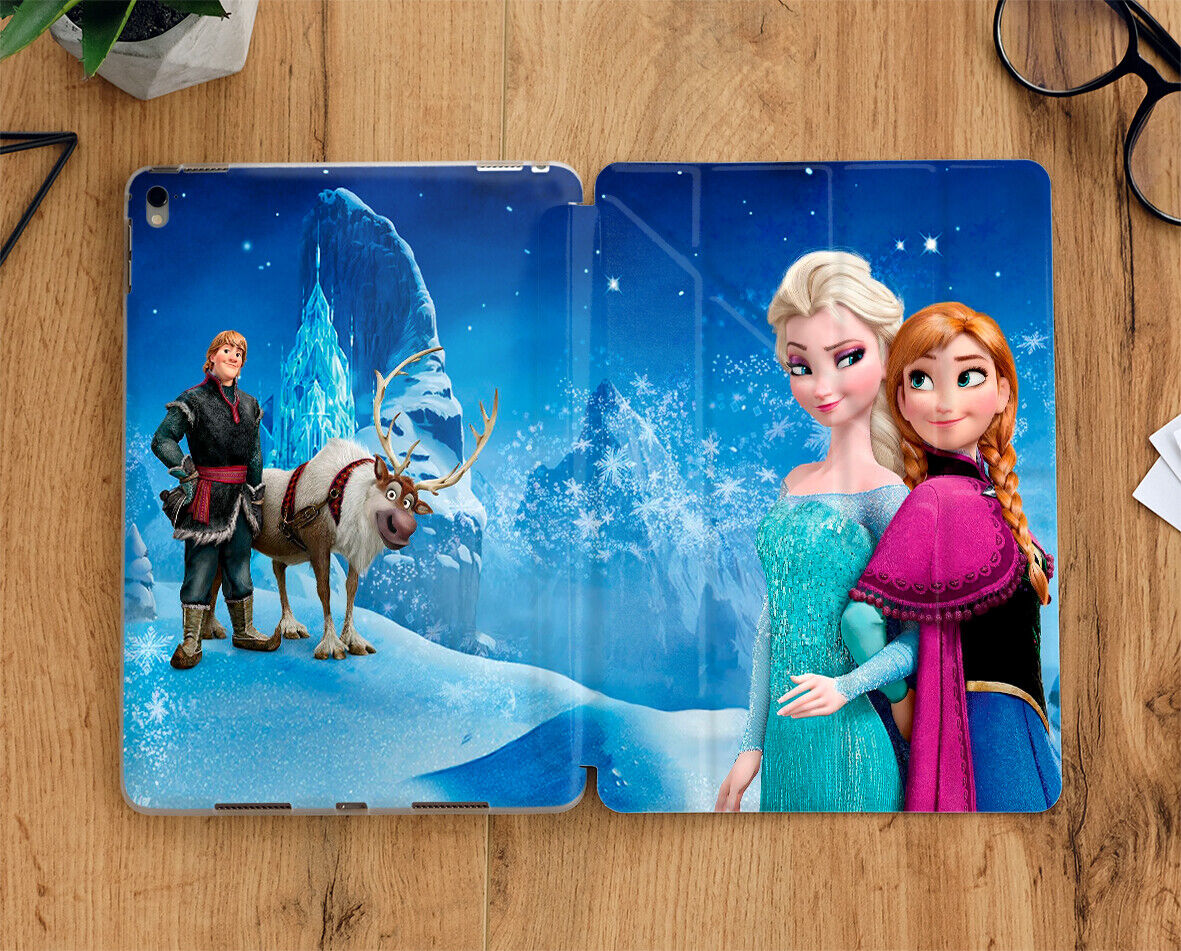 Disney Frozen watercolor iPad case with display screen for all iPad models