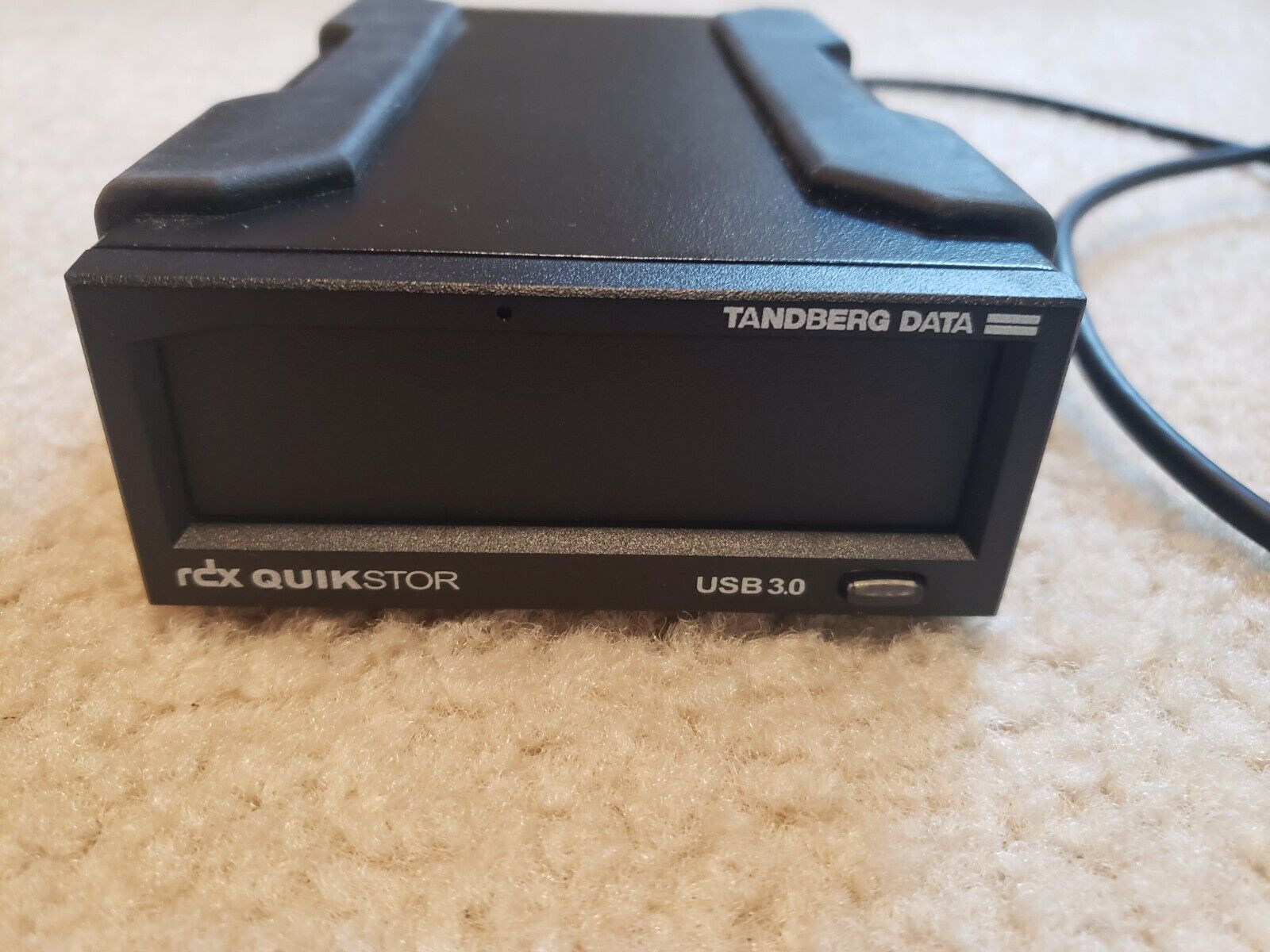 Used Tandberg Data RDX Quikstor External Dock w USB 8781-RDX USB3+ 