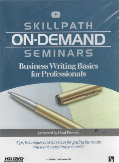 Pro Writing Basics PC DVD-ROM learn to write in professional environment SEALED