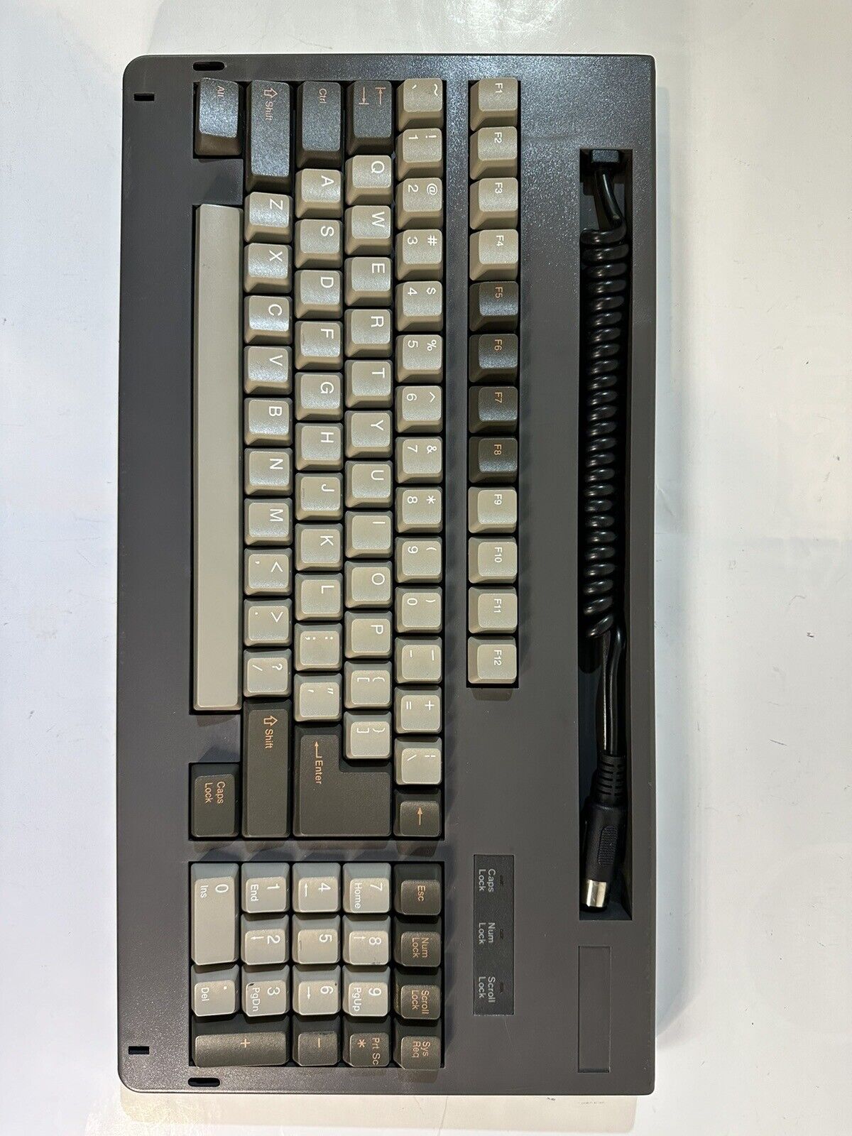 VINTAGE DOLCH DP386 PAC CLONE KEYBOARD BLUE CHERRY SWITCHES