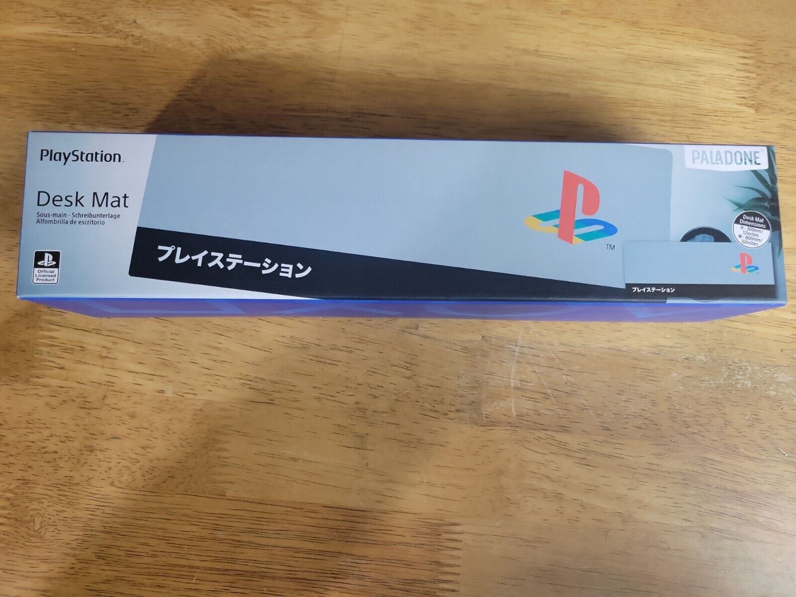 Playstation Japanese Heritage Desk Mat 30x80cm 12x32in Damaged Box New in Box