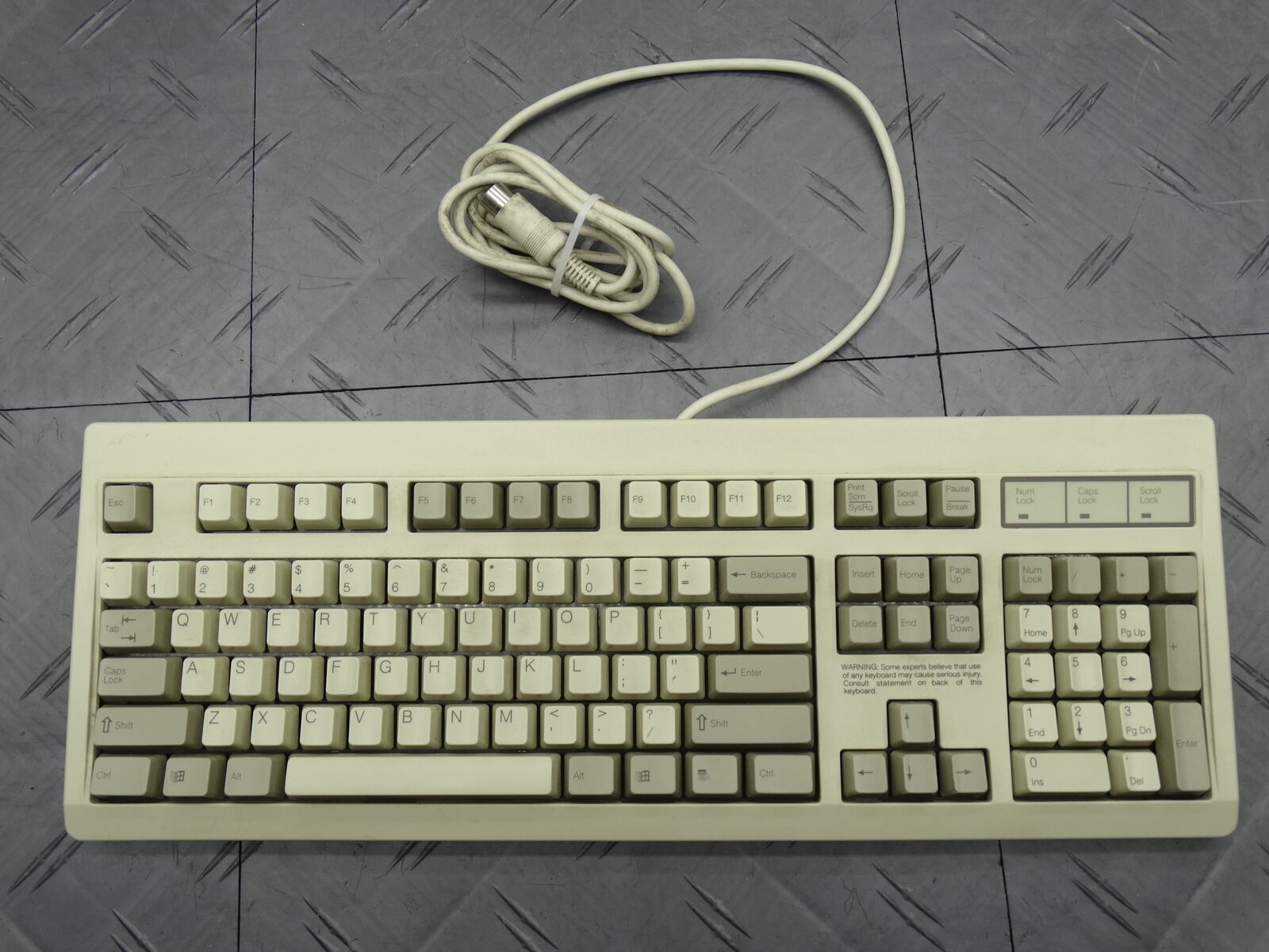 NMB Clicky Mechanical Keyboard RT6655TW Vintage Mainframe Keyboard
