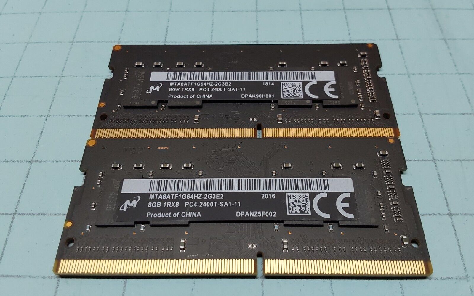 Micron 16GB (2x8GB) PC4-2400T DDR4 SODIMM RAM