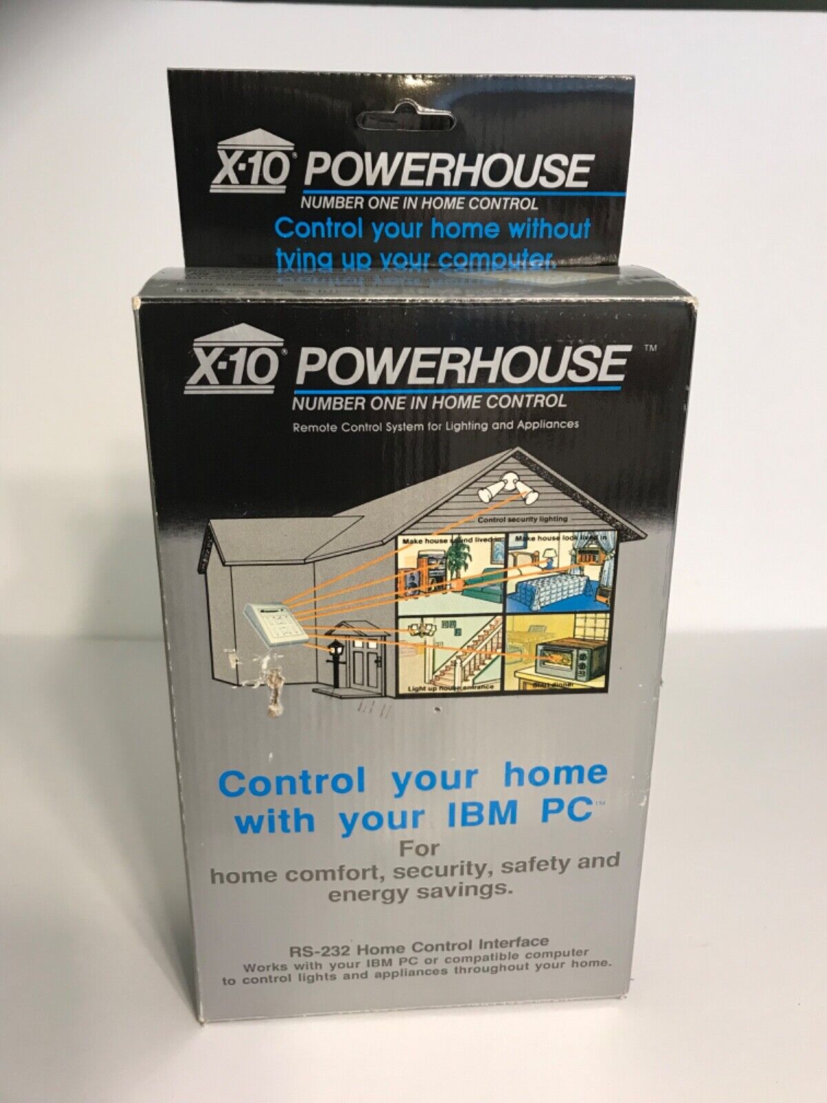 Vintage 1986’ New Open Box X-10 PowerHouse Home Control Interface CP290 IBM PC