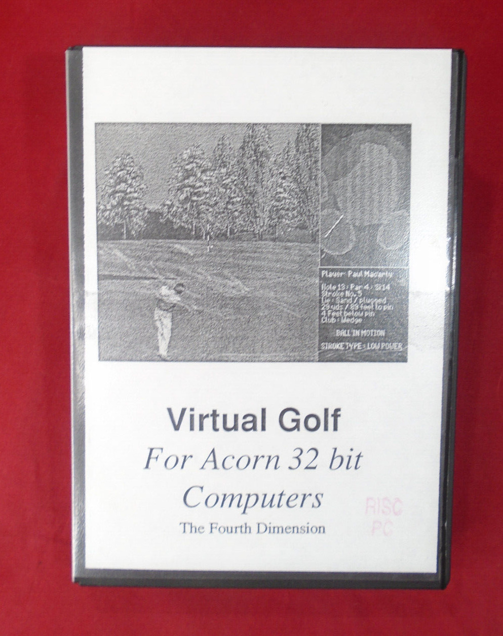 Virtual Golf for Acorn RISC OS, 2x 3.5\
