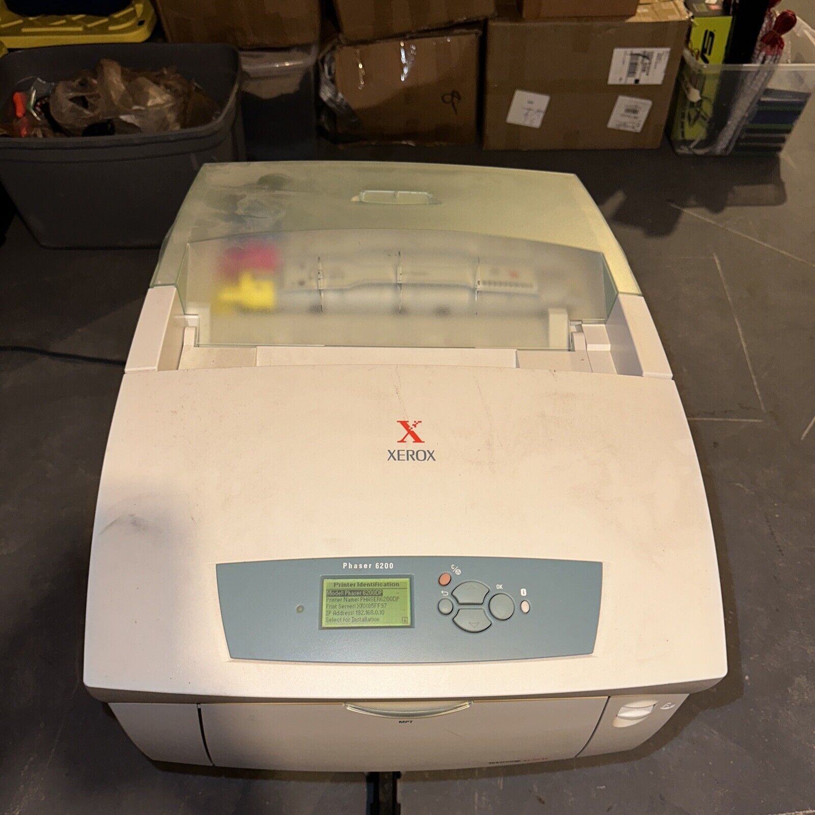 Xerox Tektronix Phaser 6200 Color Laser Printer 