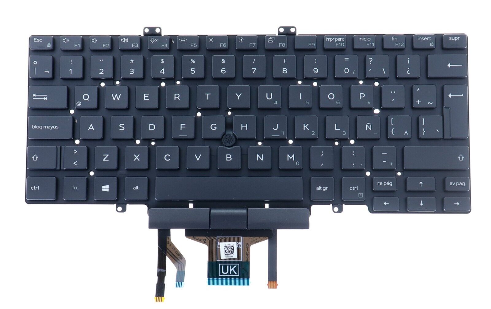 New Orig.  Latin Spanish Keyboard teclado for Dell Latitude 5400 5401 5410 5411