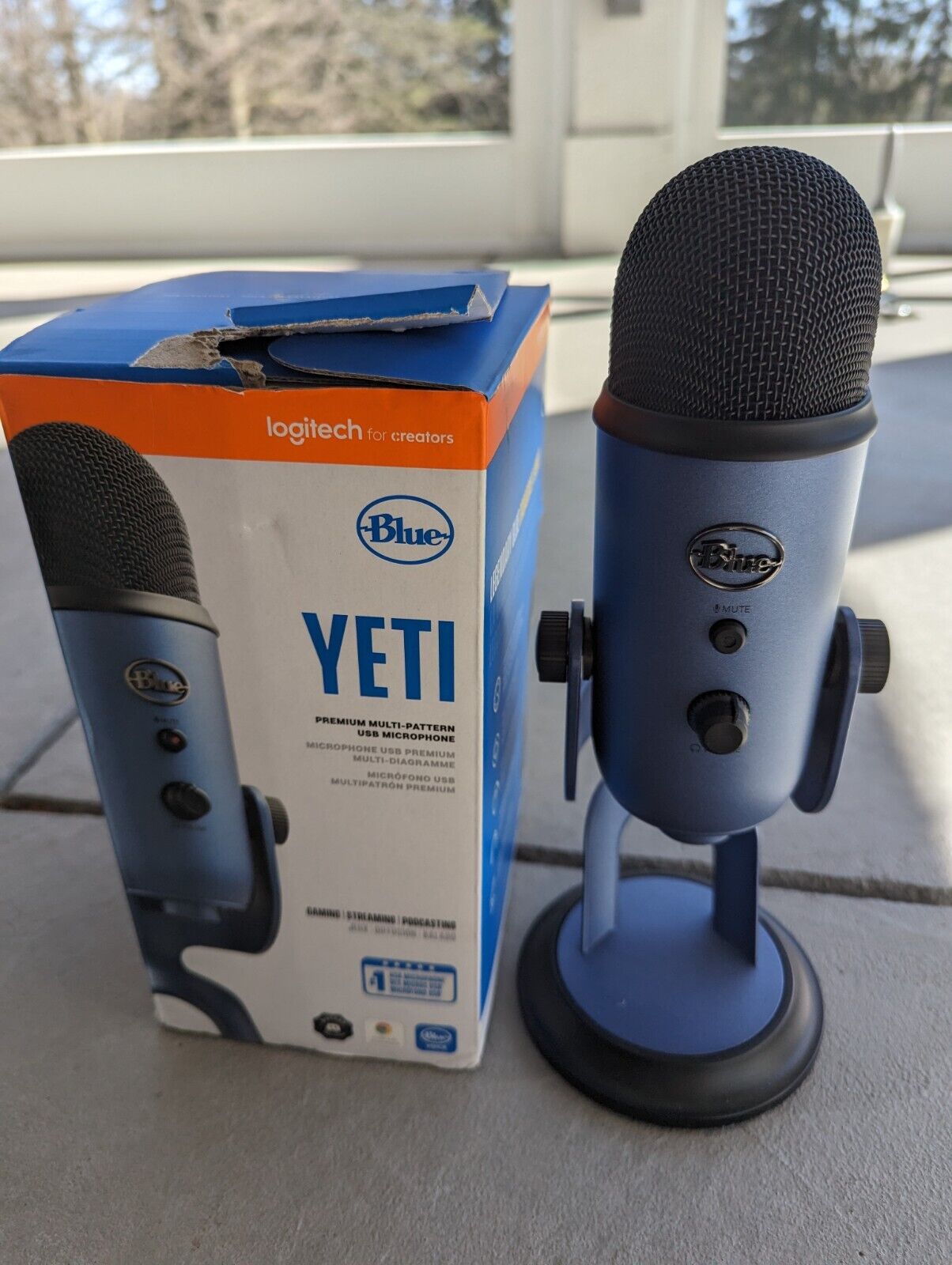 Blue Microphones Yeti Professional Multi-Pattern Limited Edition Midnight Blue