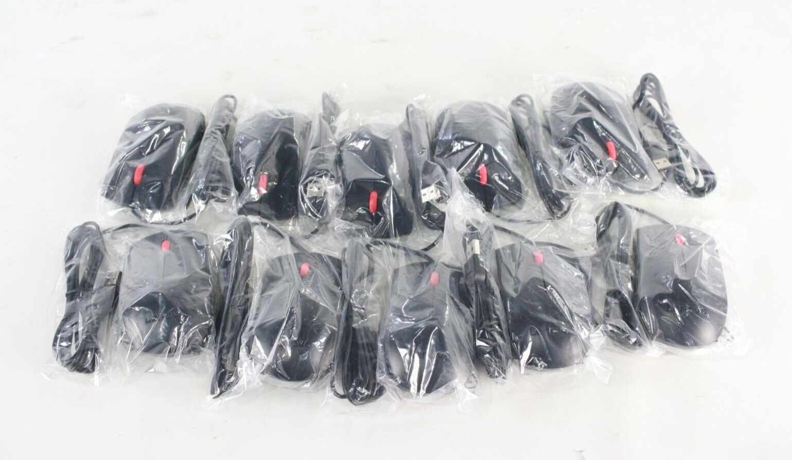 NEW Lot of 10 Sealed Lenovo OEM USB Wired Optical Mouse 00PH133 SM50L24506 (AMX)