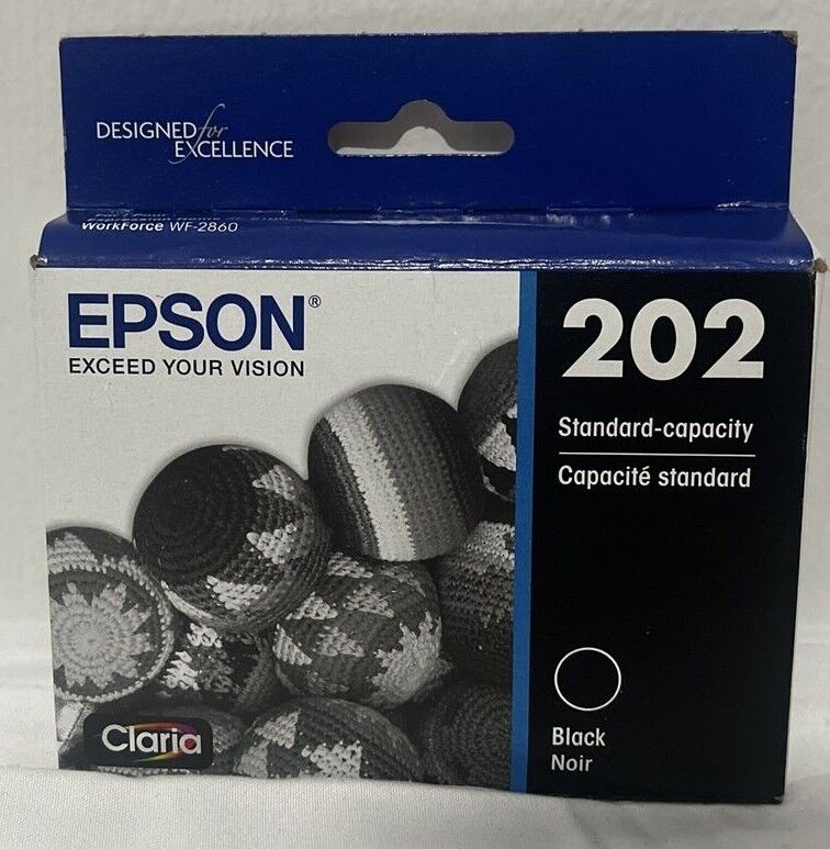 Epson 202XL T202XL120 Black Ink Cartridge 27 NEW CARTRIDGES Factory Sealed CARTS