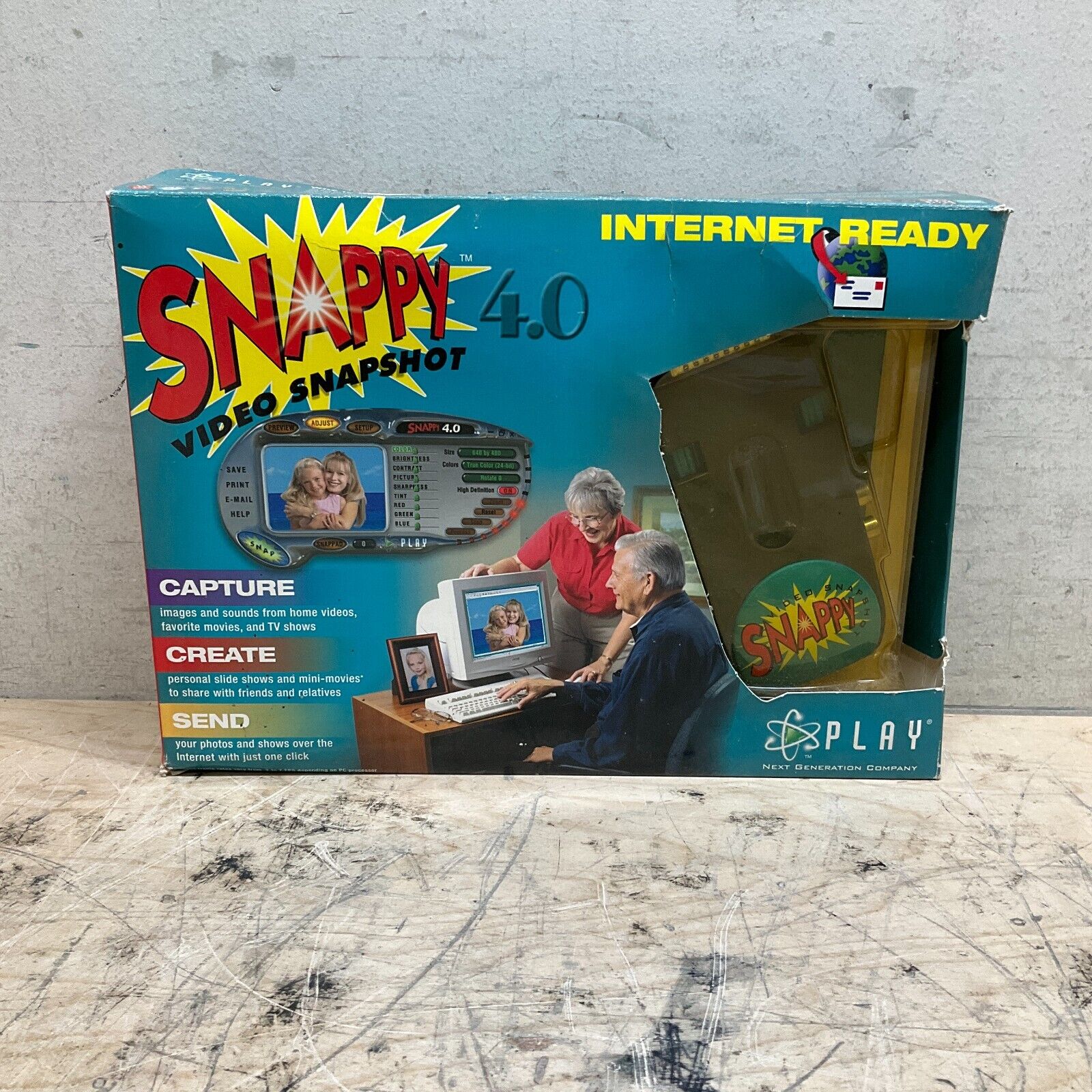 Vintage Snappy Video Snapshot PC Version 4.0 software NEW IN BOX