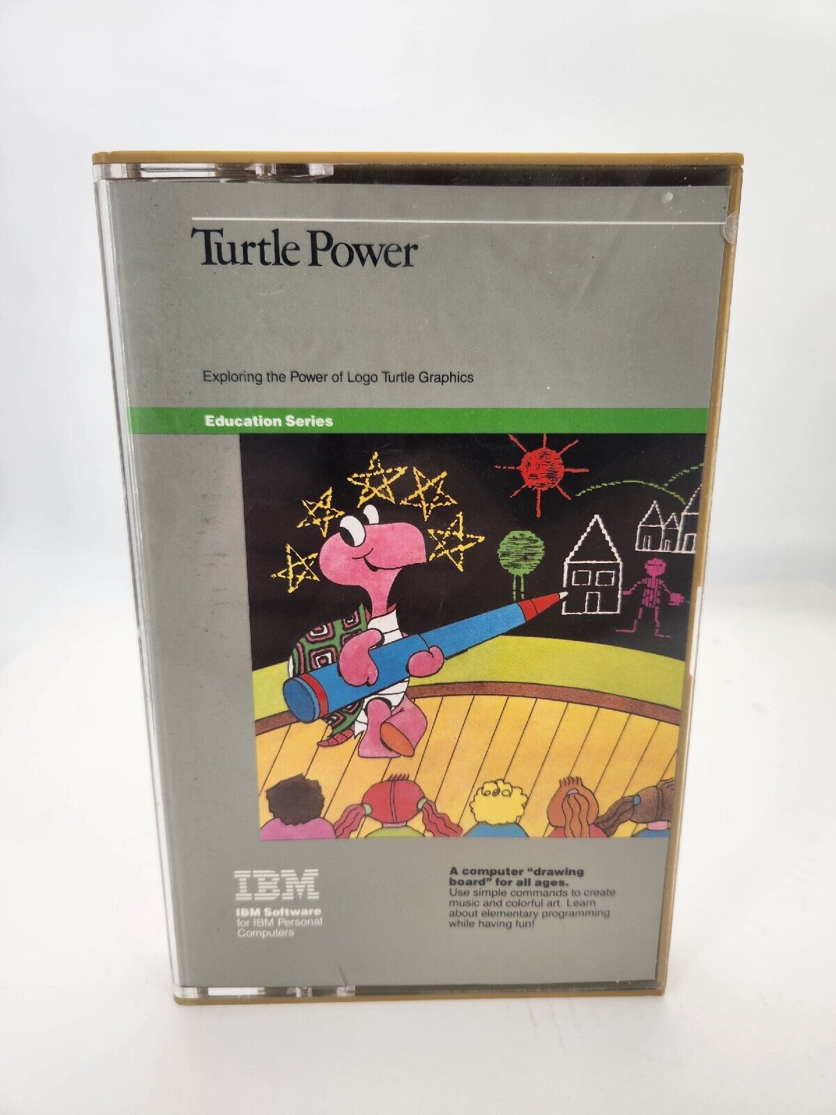 1983 IBM Turtle Power Computer drawing board For all ages complete 5.25\