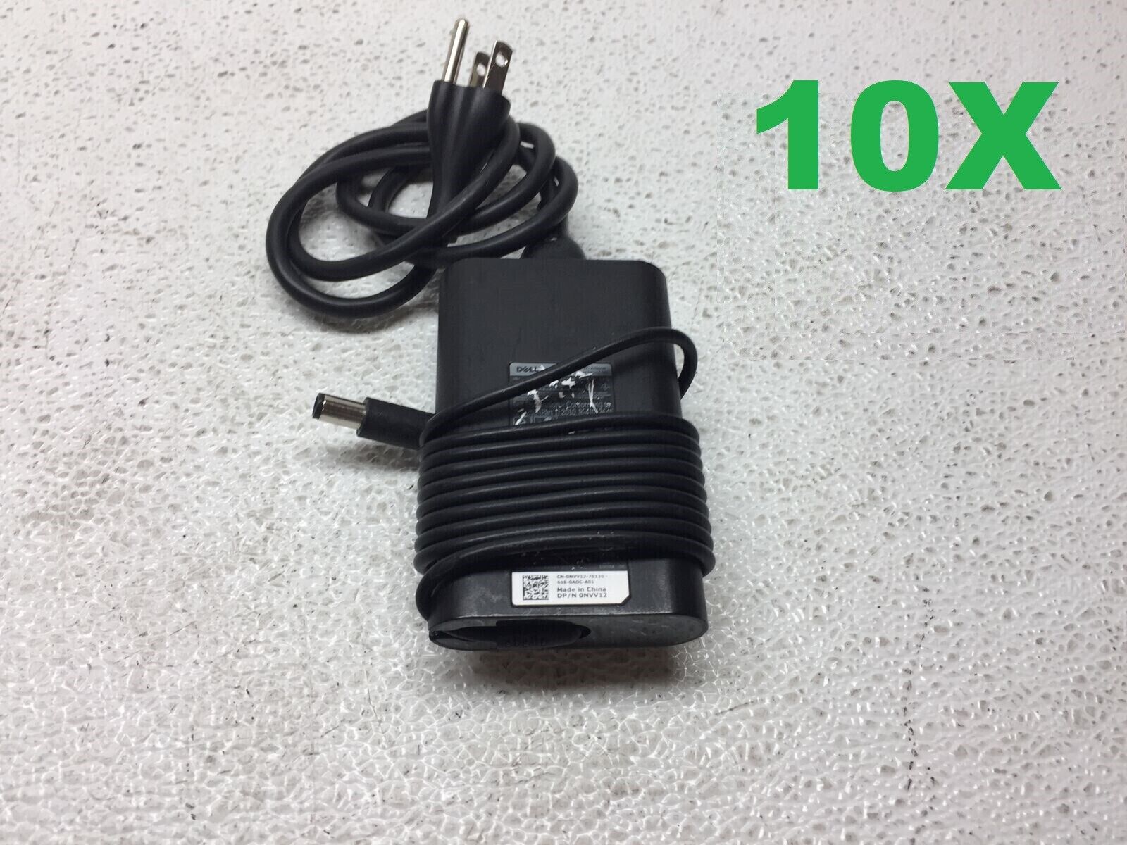 Mixed Lot of 10 Genuine Dell 65W 19.5V 3.34A Adapter Charger LA65NM130 HA65NM130