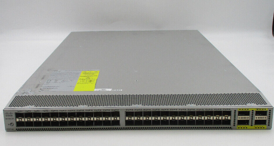 Genuine Cisco Nexus N6K-C6001-64P  10Gb 48-Port SFP 4-Port QSFP Tested Working
