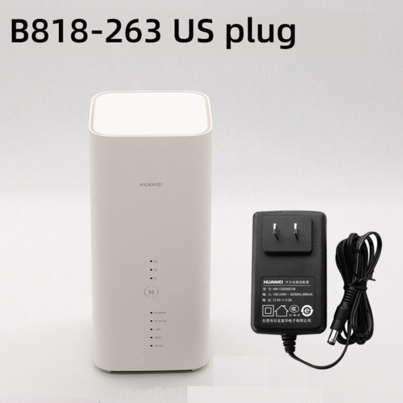 Unlock Huawei B818-263 4G WiFi Router Mobile Broadband Sim Card CAT19LTE 600Mbps