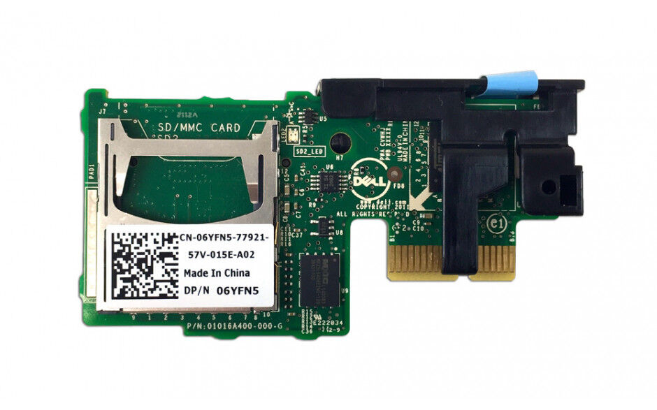 Dell Memory Module 6YFN5 Reader Flash Multimedia Dual SD  06YFN5