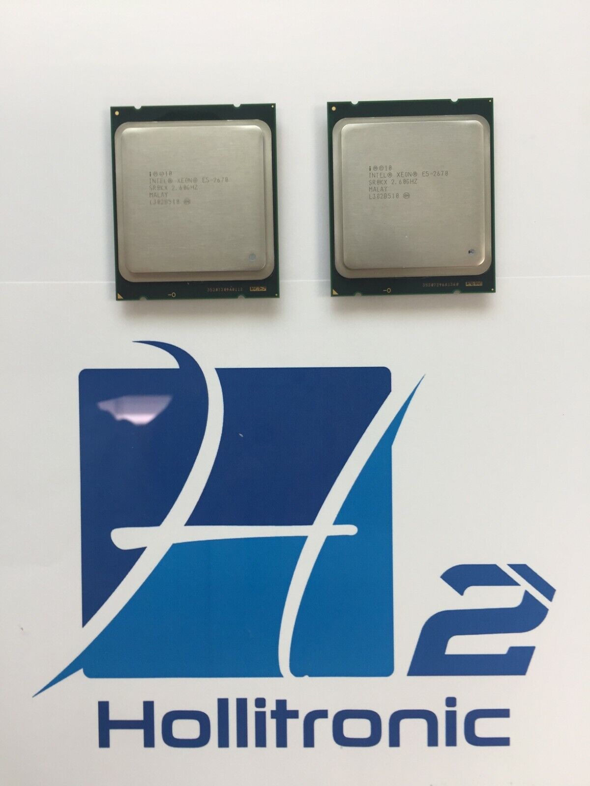 Matching Pair Intel Xeon E5-2670 SR0KX 2.60 GHZ CPUs