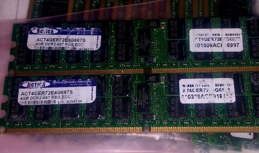 8GB 2RX4  PC2-5300 DDR2-667 240PIN DIMM ECC REG MEMORY RAM FOR  TYAN TN27B4987-E