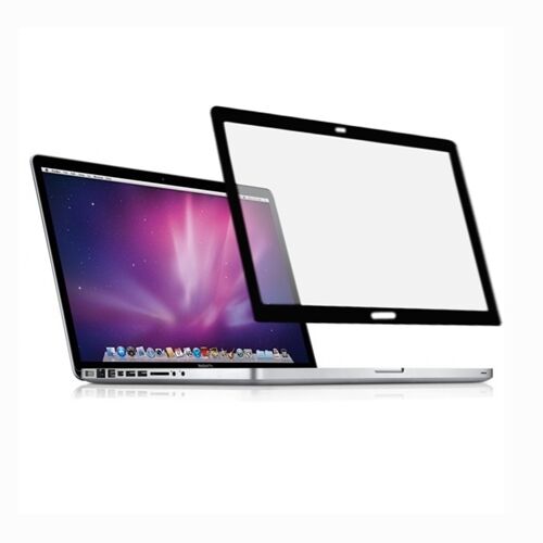 Anti-glare Bubble Free LCD Screen protector Black Frame for Macbook pro 13 A1278