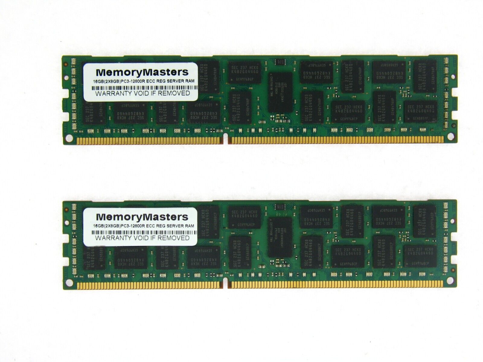 16GB (2X8GB) DDR3 PC3-12800R 1600MHz ECC Reg Server Memory RAM DIMM Upgrade Kit