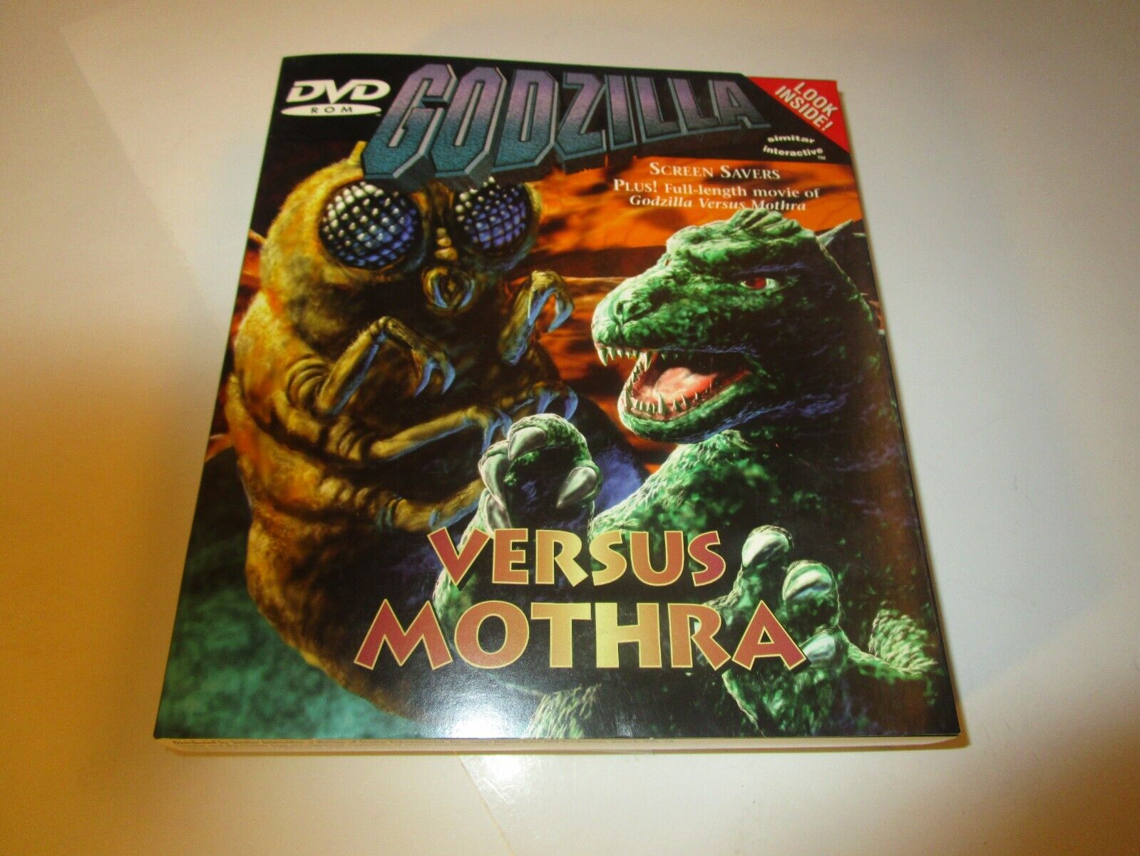 Godzilla Versus Mothra (DVD + DVD ROM 1964) New, Factory Sealed