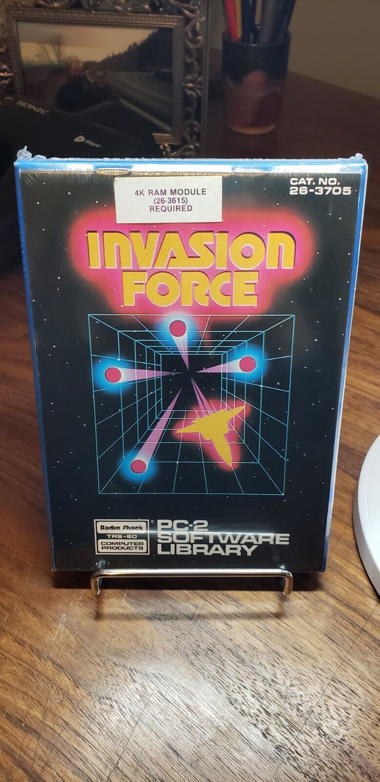 Invasion Force Video Game SEALED Radio Shack TRS-80 PC-2 CAT.NO. 26-3705