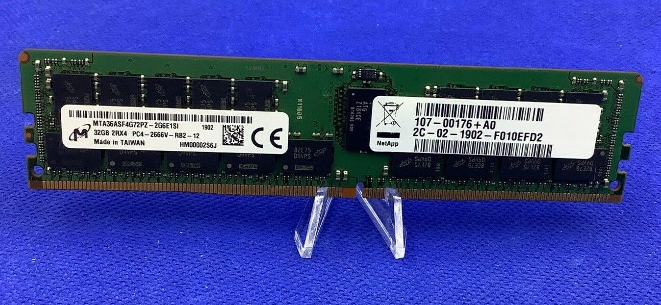 MTA36ASF4G72PZ-2G6E1 MICRON 32GB 2RX4 PC4-2666V DDR4 RDIMM MEMORY