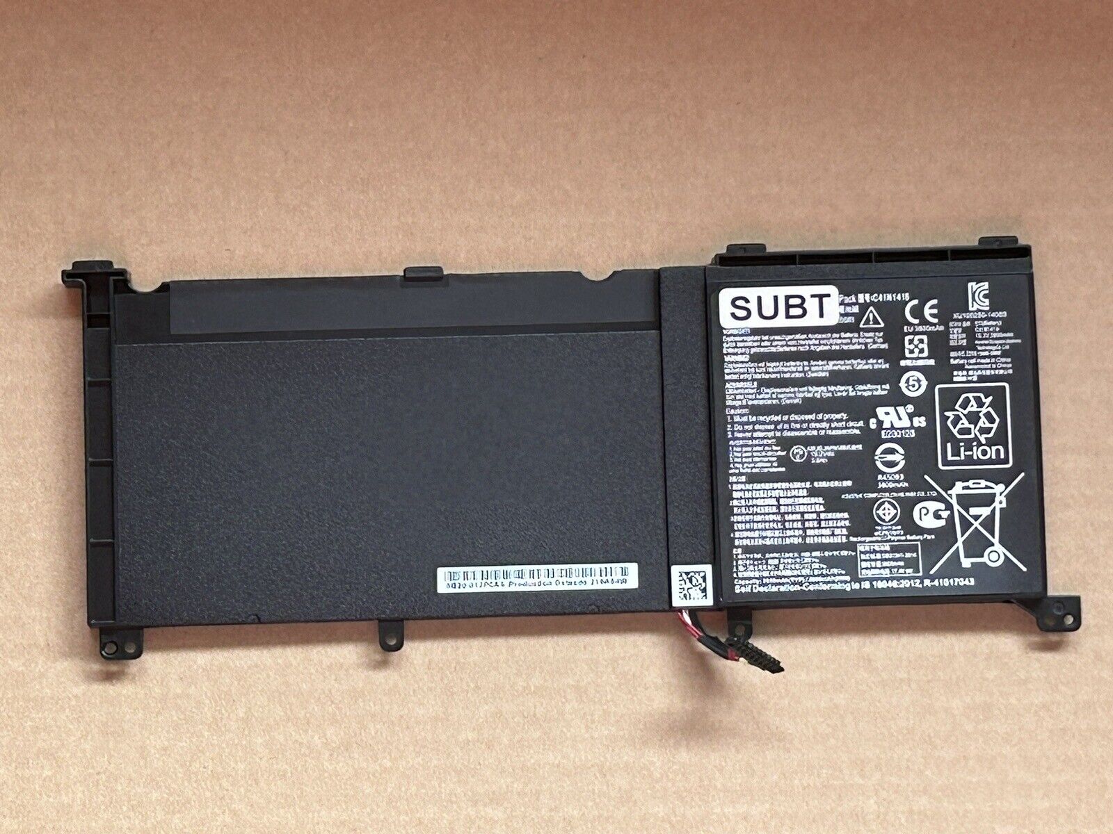 Genuine C41N1416 OEM Battery for Asus ZenBook Pro Notebook Laptop G1148-EC-L72