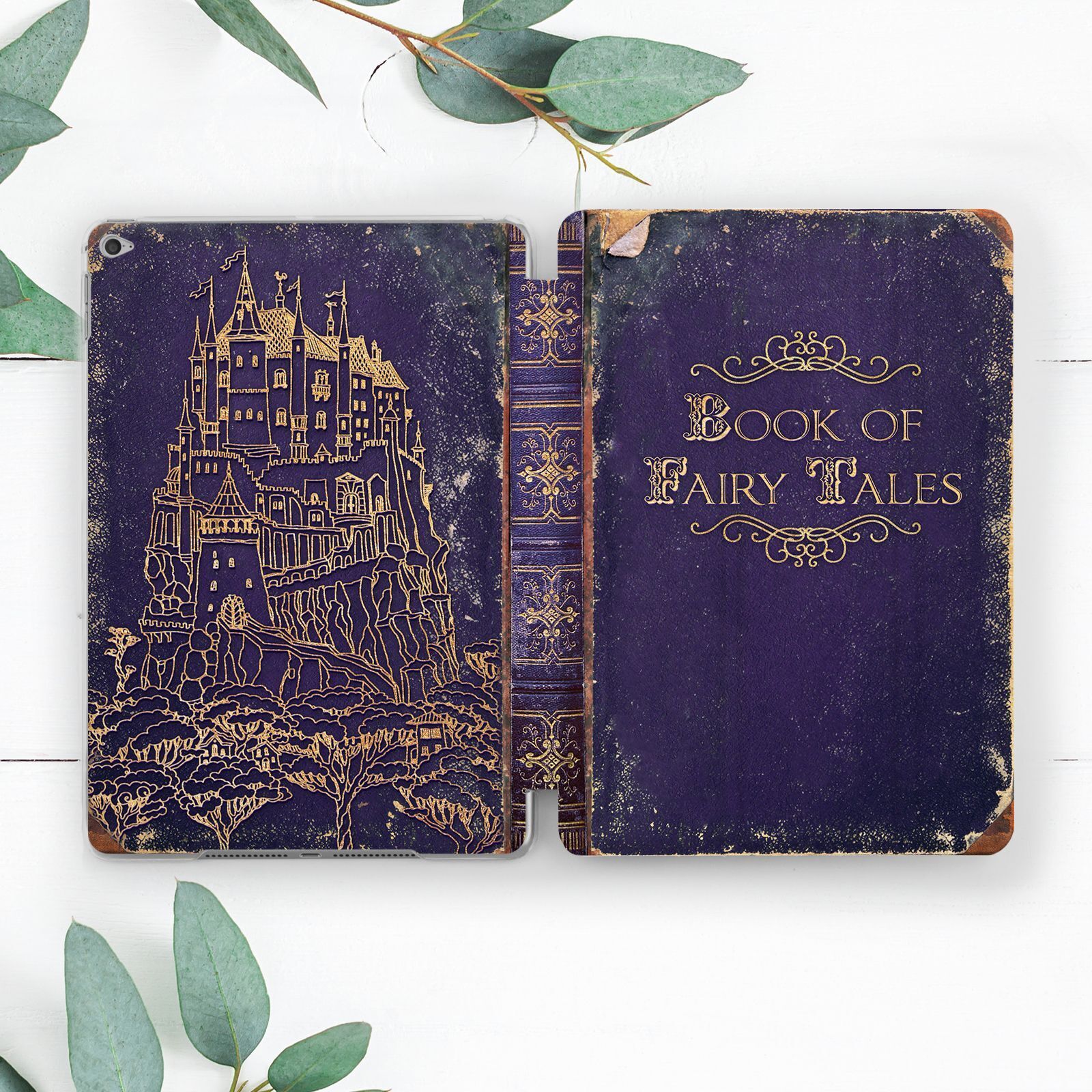 Book Of Fairy Tales Vintage Case For iPad 10.2 Pro 12.9 11 9.7 Air 4 5 Mini