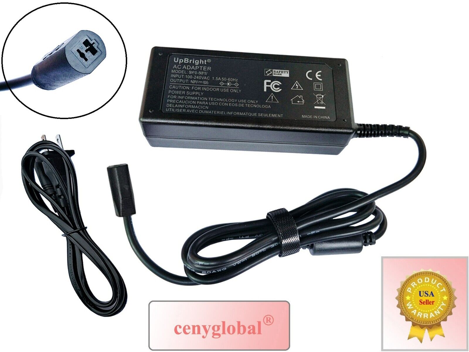 AC Adapter For WindyNation Linear Actuator DC Motor Control LIN-SPSU-12 Charger