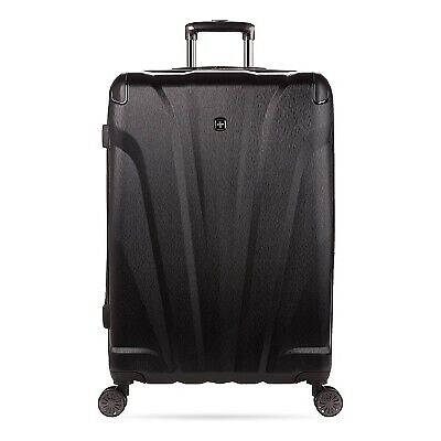 SWISSGEAR Cascade Hardside Large Checked Suitcase - Black