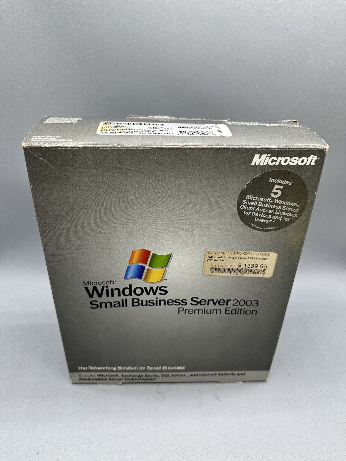 Windows Small Business Server 2003 Premium Edition Full Version w/ Product Key