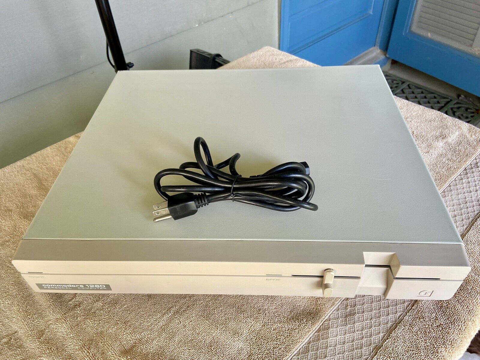 Vintage Commodore 128d Computer with Power Cord C-128D