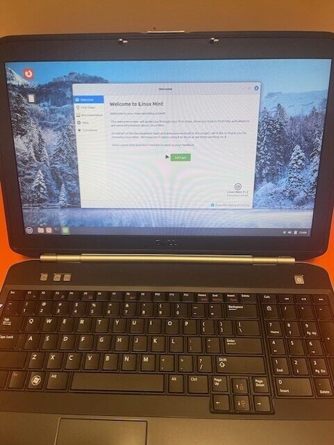 Dell Laptop Linux Mint Cinnamon 8GB Ram,New Fast 512GB SSD Drive,Year Warranty