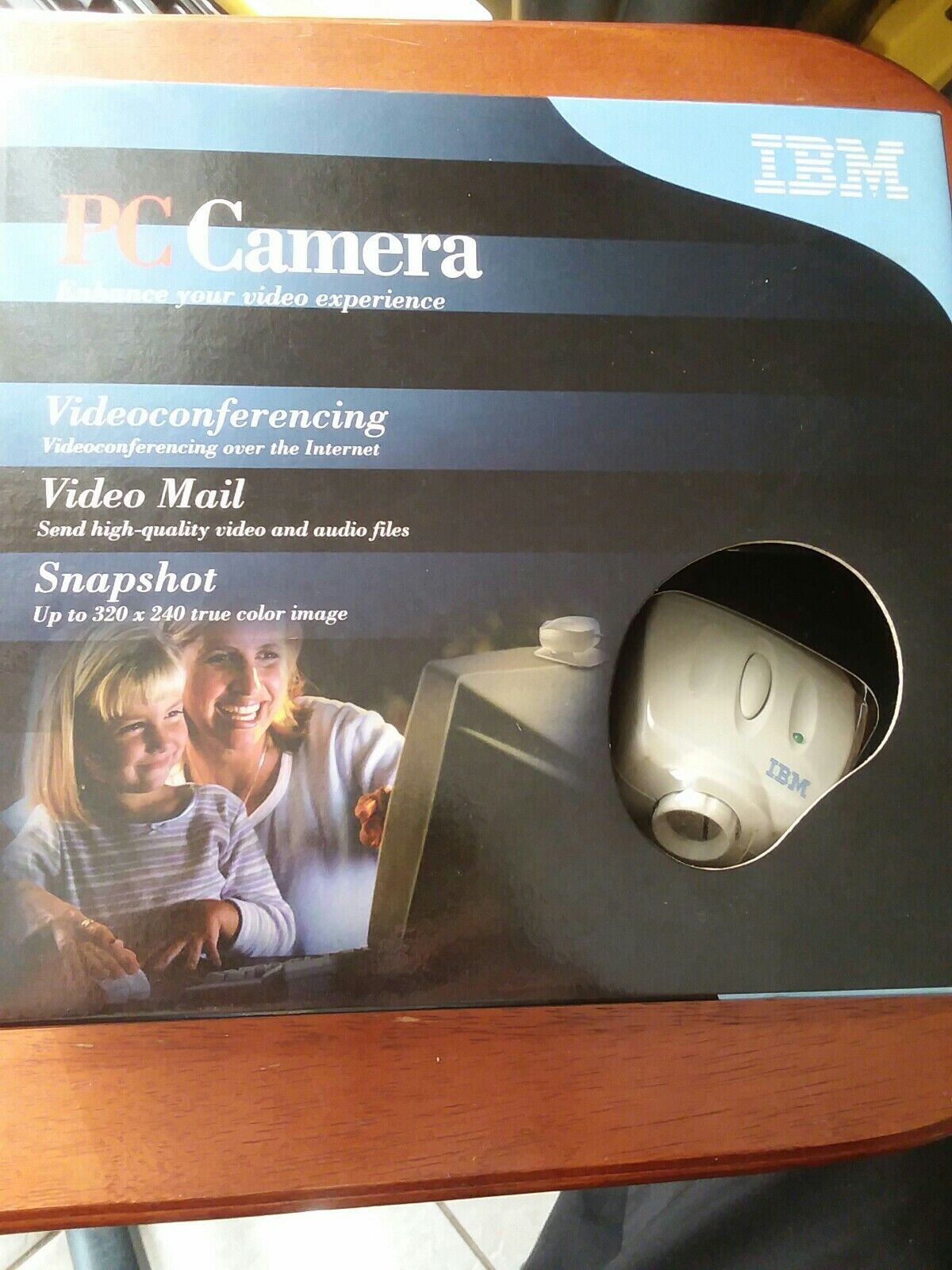 Vintage IBM PC Camera USB Webcam Gamecam Camera Windows 98 ME 2000 22p7360 CLUB