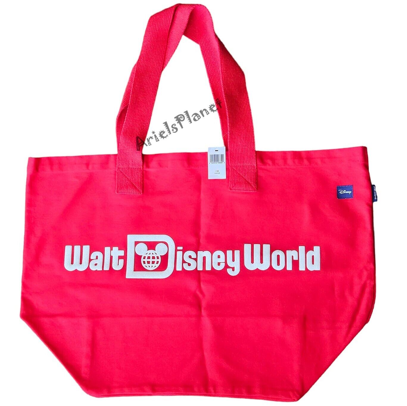 2023 Walt Disney World Parks Mickey Mouse Ear Jersey Spirit Tote Bag - Red