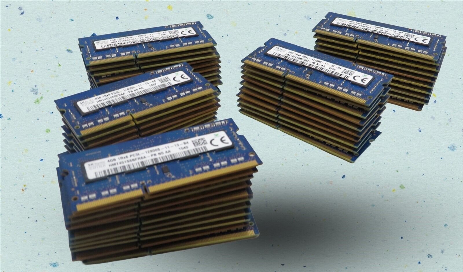 Lot of 50 Hynix 4GB 1Rx8 PC3L-12800S-11-13-B4 DDR3 Laptop RAM Memory