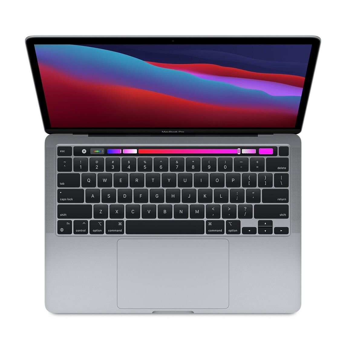 MacBook Pro 13 Space Gray 2020 3.2 GHz M1 8-Core GPU 8GB 256GB Mint Cond.