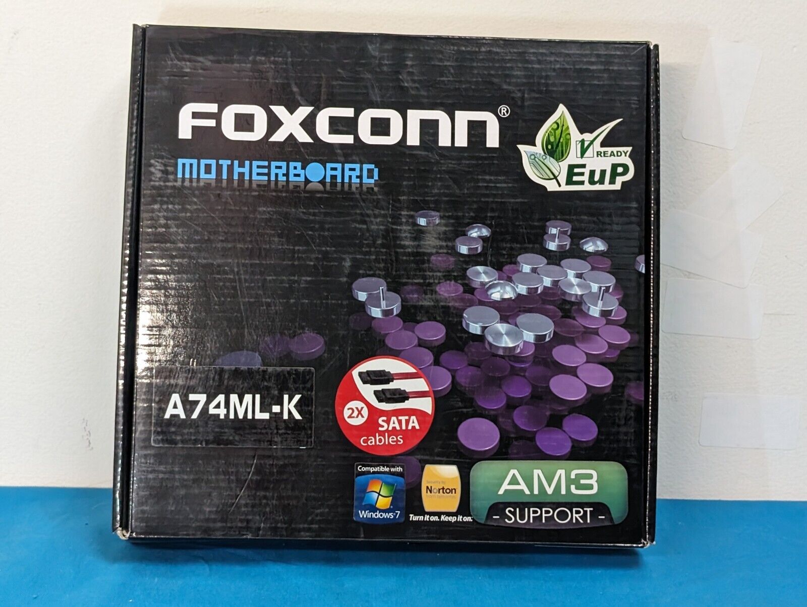*New Old Stock* Foxconn A74ML-K mATX AM2 Motherboard DDR2 1066/800/667 SB700