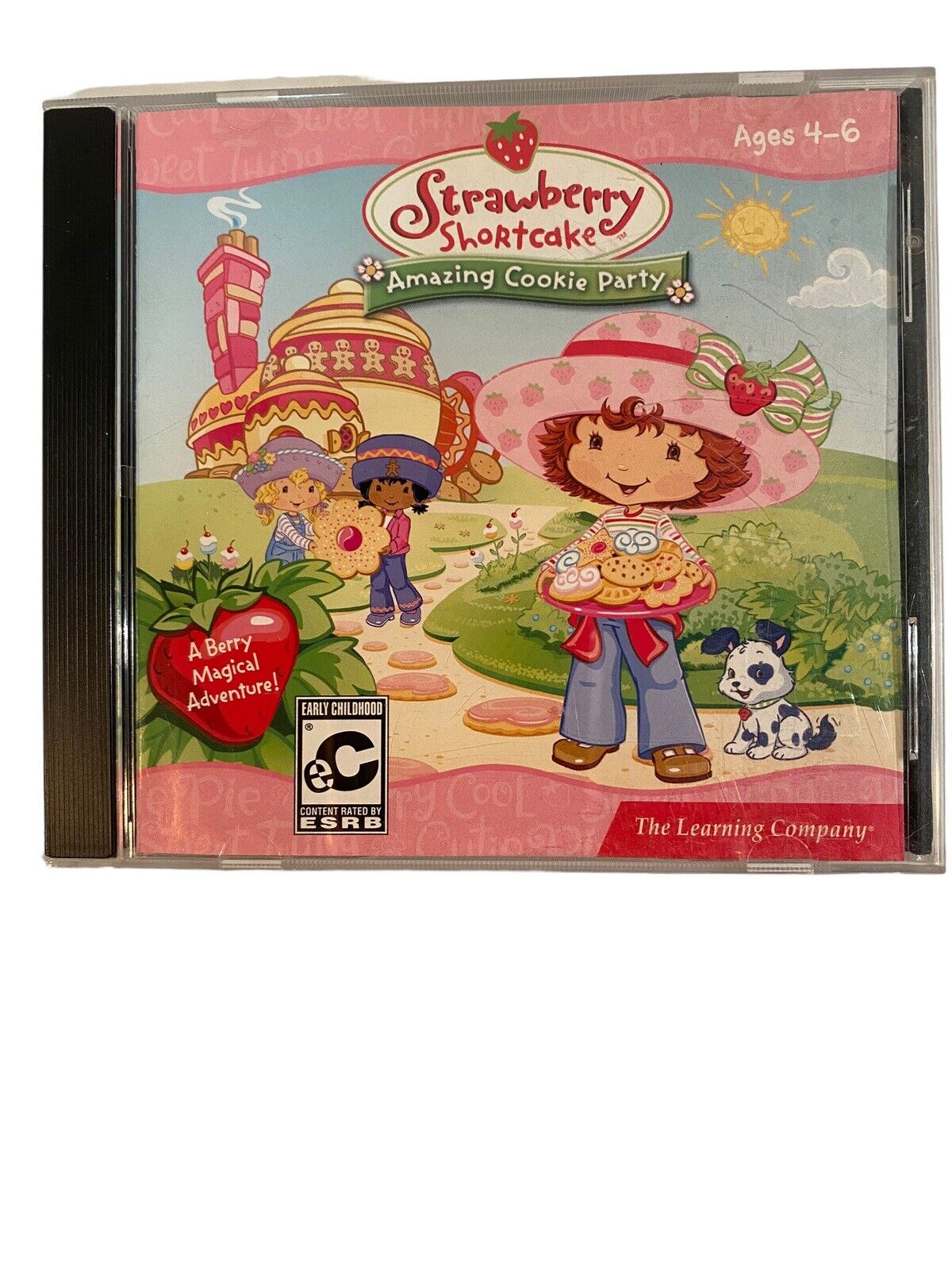 STRAWBERRY SHORTCAKE Amazing Cookie Party CD-ROM SOFTWARE For Windows/MAC Used 