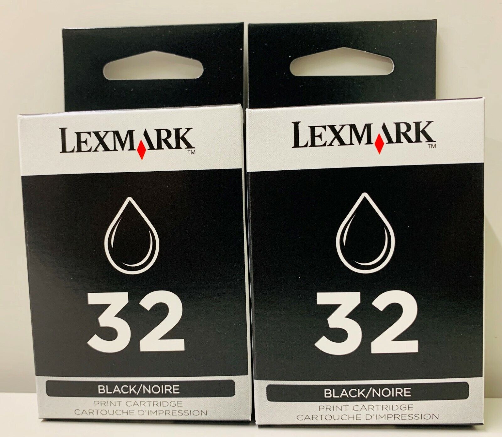 New Genuine Lexmark 32 2PK Ink Cartridge X Series X5270 X5470 P Series P8350 