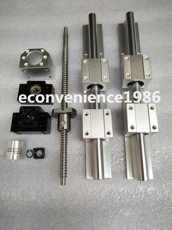 SBR20--2750mm linear Rail + RM1605-2750mm Ballscrew&BF12/BK12+Coupling Kit