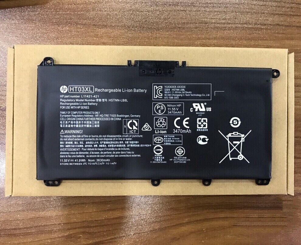 New Genuine HT03XL Battery for HP Pavilion 14-CE 14-CF 15-CS 15-DA HSTNN-DB8R