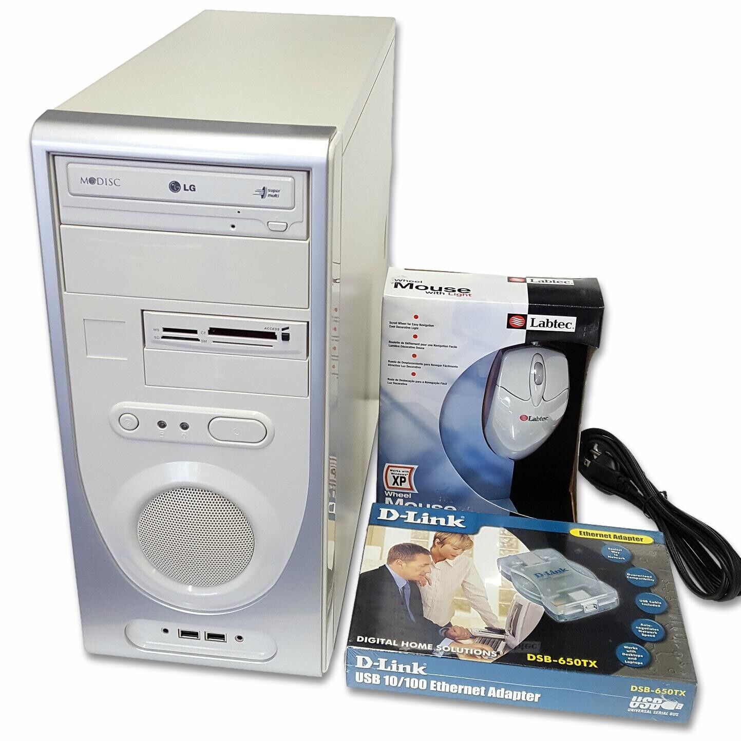 NEW Beige Retro Gaming PC - Windows 98 + XP + DOS, 1GB Ram, ATI x600, 128GB SSD