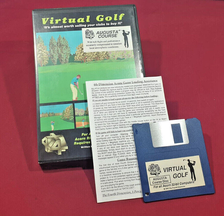 Virtual Golf Augusta Course Add On 3.5\