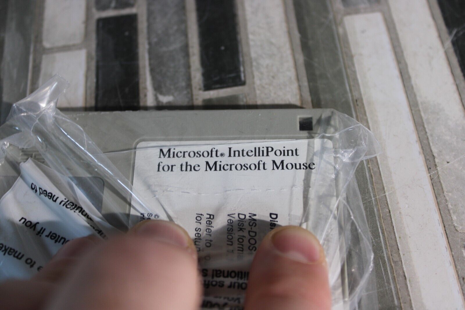 Microsoft IntelliPoint for the Microsoft Mouse Vintage Floppy Disk